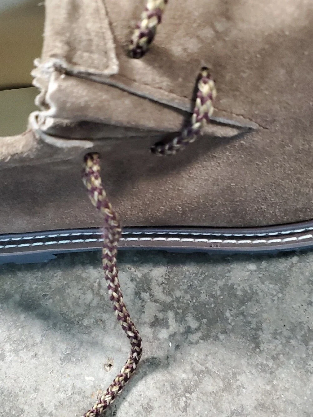 Traditional Bavarian Haferlschuh Tan Suede LaceUp Shoes Oktoberfest German SZ 46